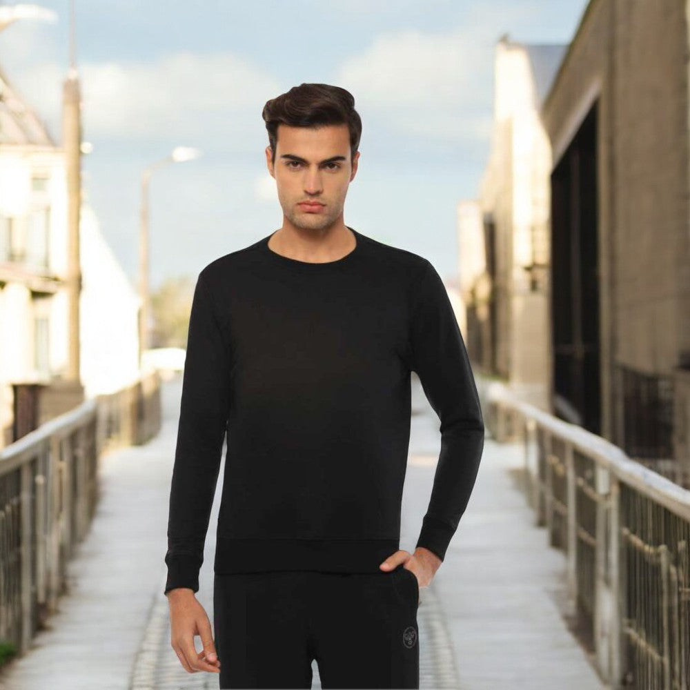 Hummel Eduk Sweat Shirt | Cotton-Rich Sweat Fabric | 280 GSM | Corporate Gift | Book My Gift