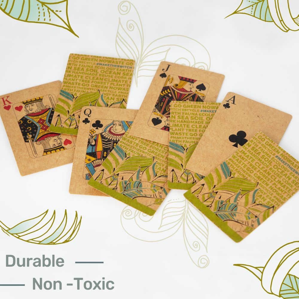 Eco Friendly Playing Cards | Deck of 52 Cards | Eco Friendly | Corporate Diwali Gift | Book My Gift
