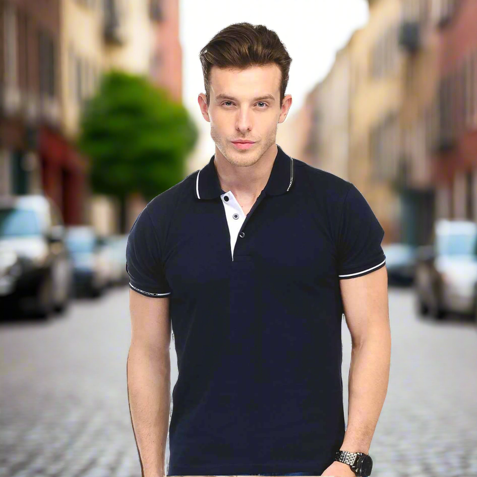 Scott International Collar T-shirt | 100% Cotton | Skin-Friendly | Corporate Gift | Customized Your Own Logo | Book My Gift