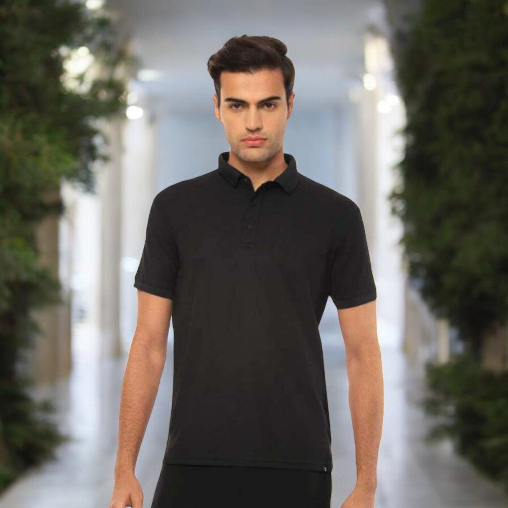 Hummel Polo Poly T-shirt | Fabric- Polyester | 190 GSM | Collared T- Shirt | Corporate Gift | Book My Gift