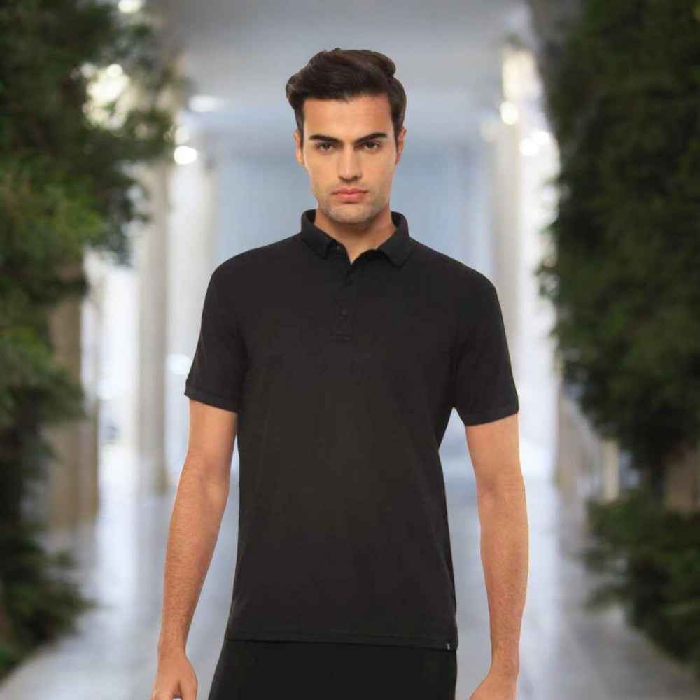Hummel Polo Poly T-shirt | Fabric- Polyester | 190 GSM | Collared T- Shirt | Corporate Gift | Book My Gift - Book My Gift