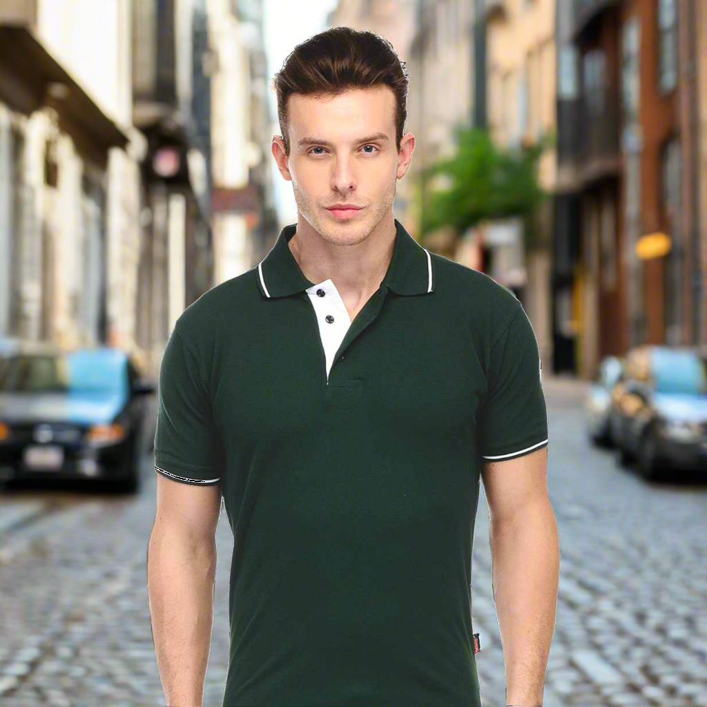 Scott International Collar T-shirt | 100% Cotton | Skin-Friendly | Corporate Gift | Customized Your Own Logo | Book My Gift