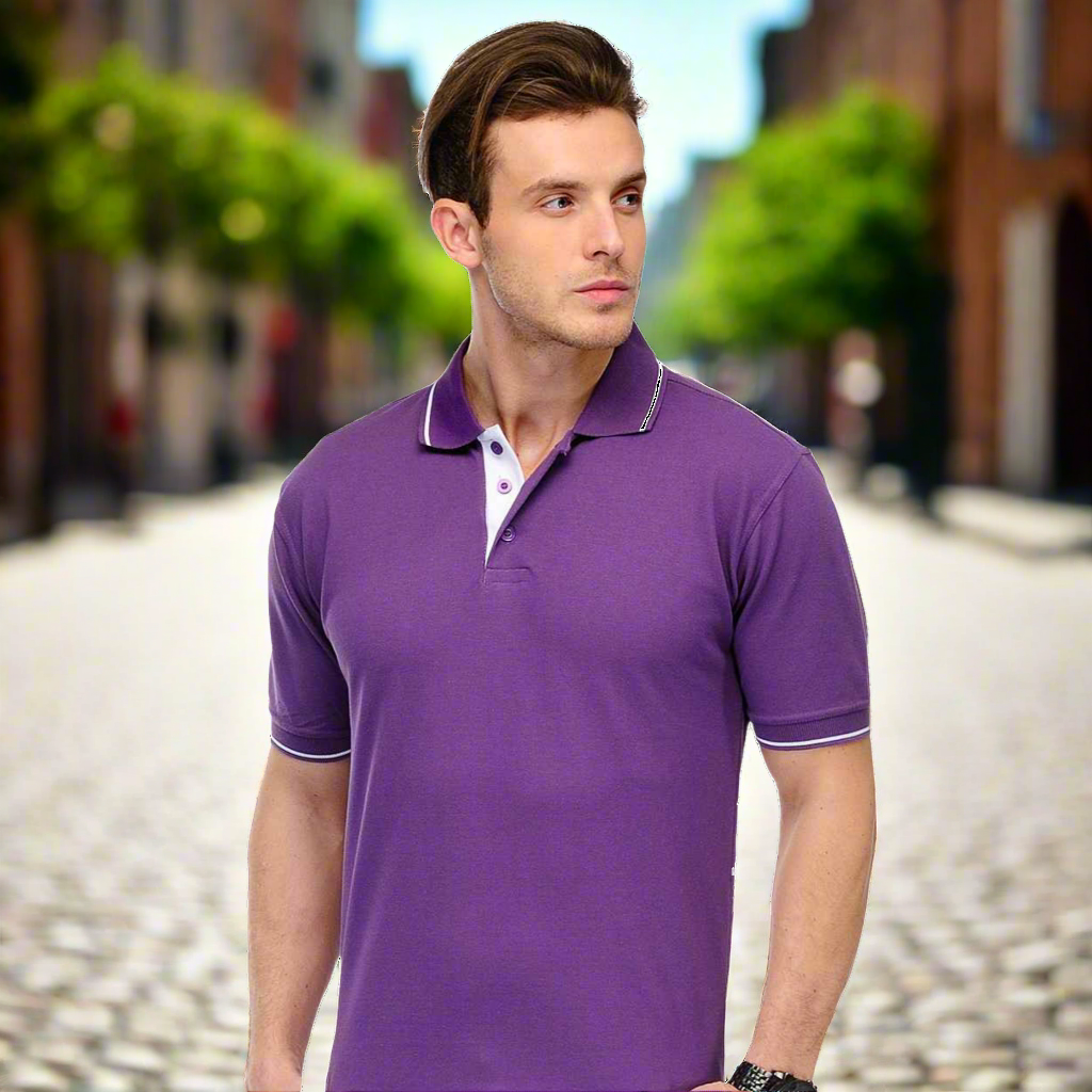 Scott International Collar T-shirt | 100% Cotton | Skin-Friendly | Corporate Gift | Customized Your Own Logo | Book My Gift