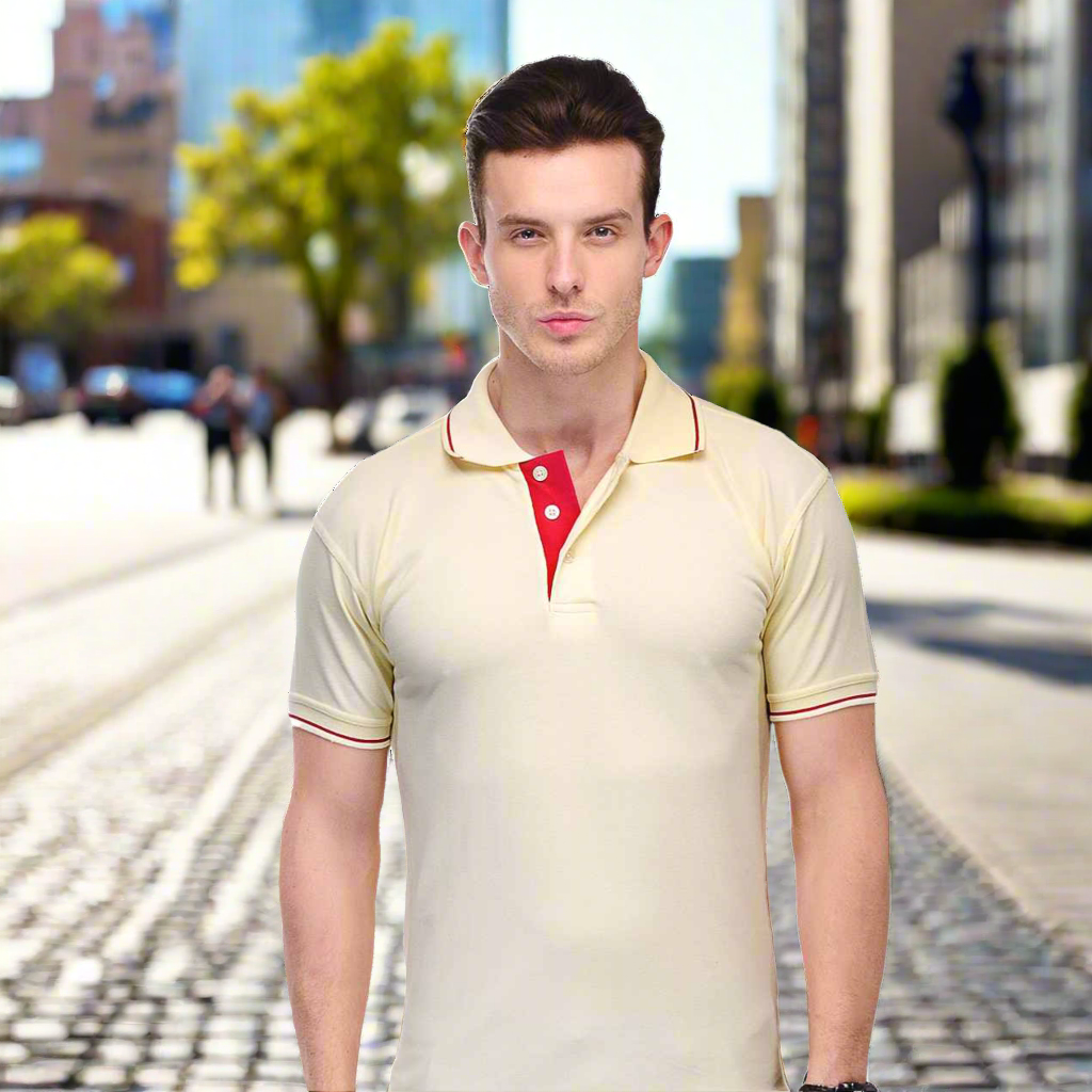 Scott International Collar T-shirt | 100% Cotton | Skin-Friendly | Corporate Gift | Customized Your Own Logo | Book My Gift