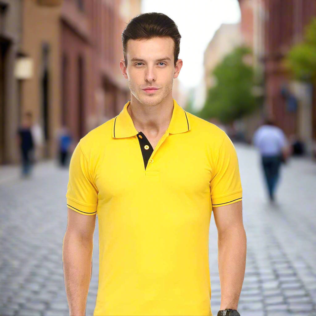 Scott International Collar T-shirt | 100% Cotton | Skin-Friendly | Corporate Gift | Customized Your Own Logo | Book My Gift