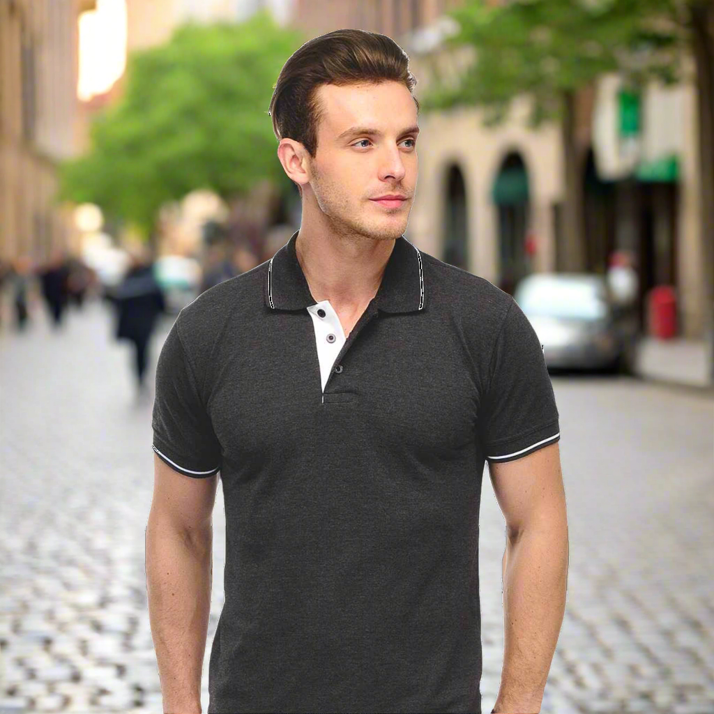 Scott International Collar T-shirt | 100% Cotton | Skin-Friendly | Corporate Gift | Customized Your Own Logo | Book My Gift