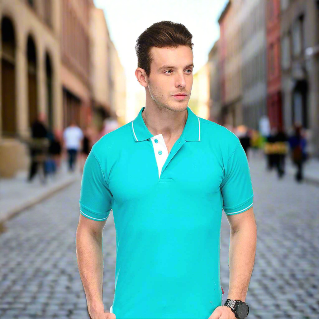 Scott International Collar T-shirt | 100% Cotton | Skin-Friendly | Corporate Gift | Customized Your Own Logo | Book My Gift