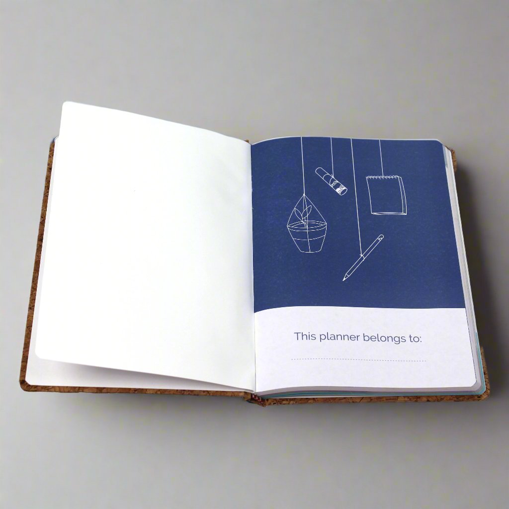 Cork Diary | Planner & Journal | Eco Friendly | Corporate Gift | Book My Gift