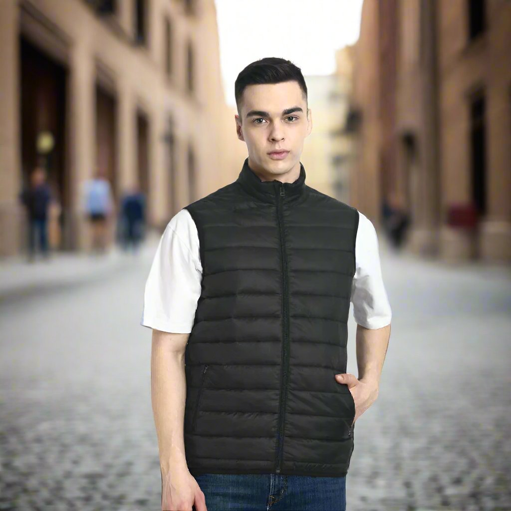 Hummel Venne Sleeveless Bomber Jacket | Zipper Pocket | Fabric - Polyester | Corporate Gift | Book My Gift