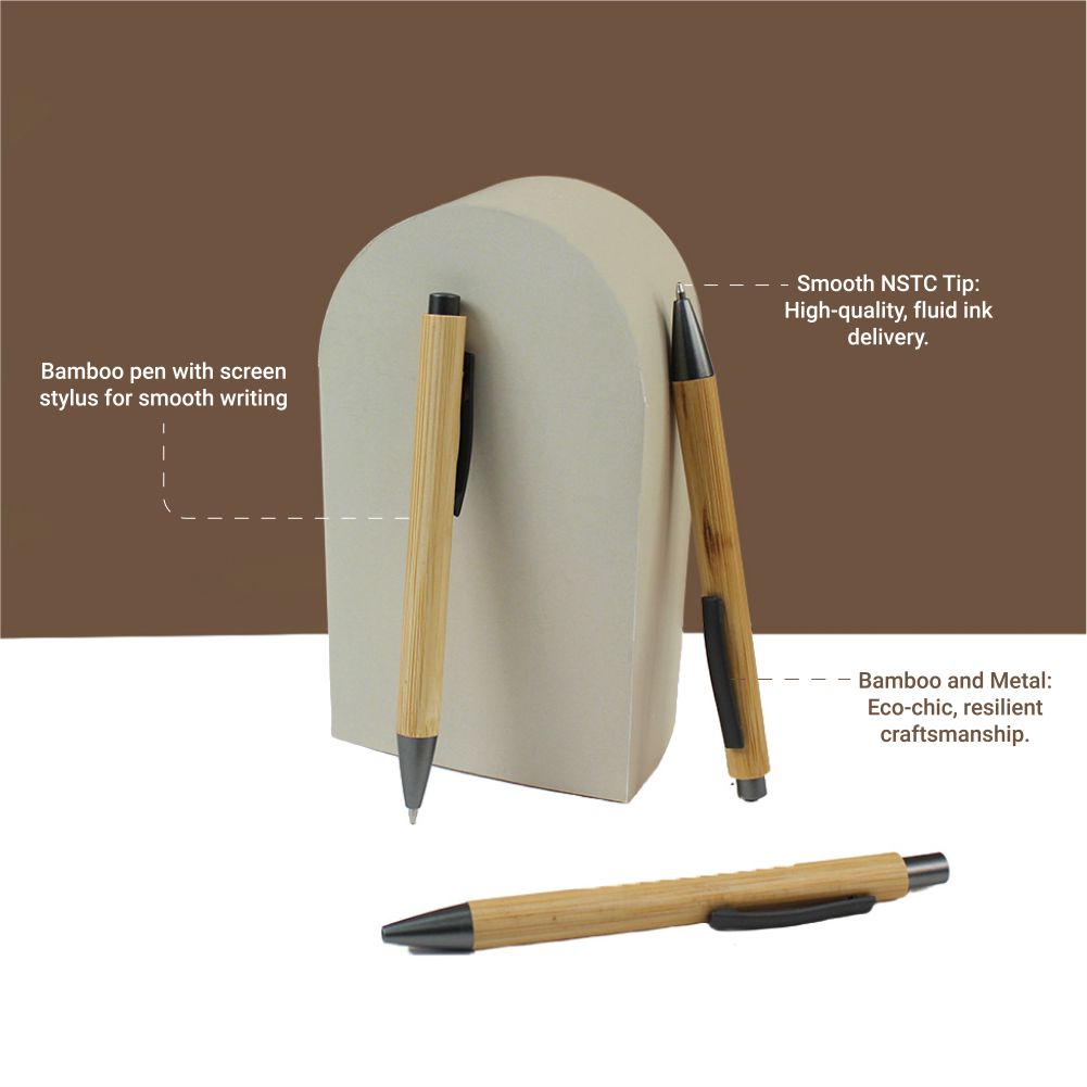 Bam Click Bamboo Pen | Eco Friendly | Pen | Book My Gift