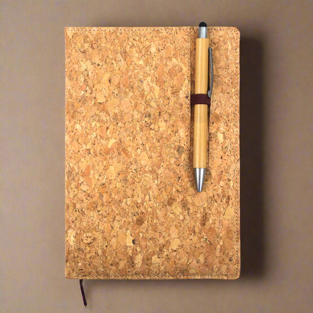 Cork Diary | Notebook | Pen | Eco Friendly | Corporate Gift | Book My Gift