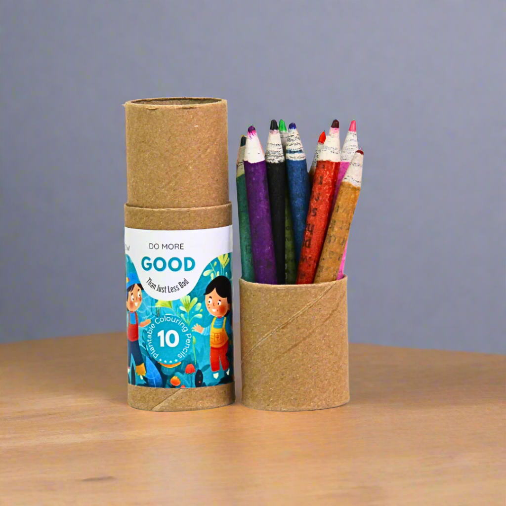 Eco Shade Mini Colouring Pencil | Colors | Seed Coloring Pencil | Eco Friendly | Gift Set | Book My Gift