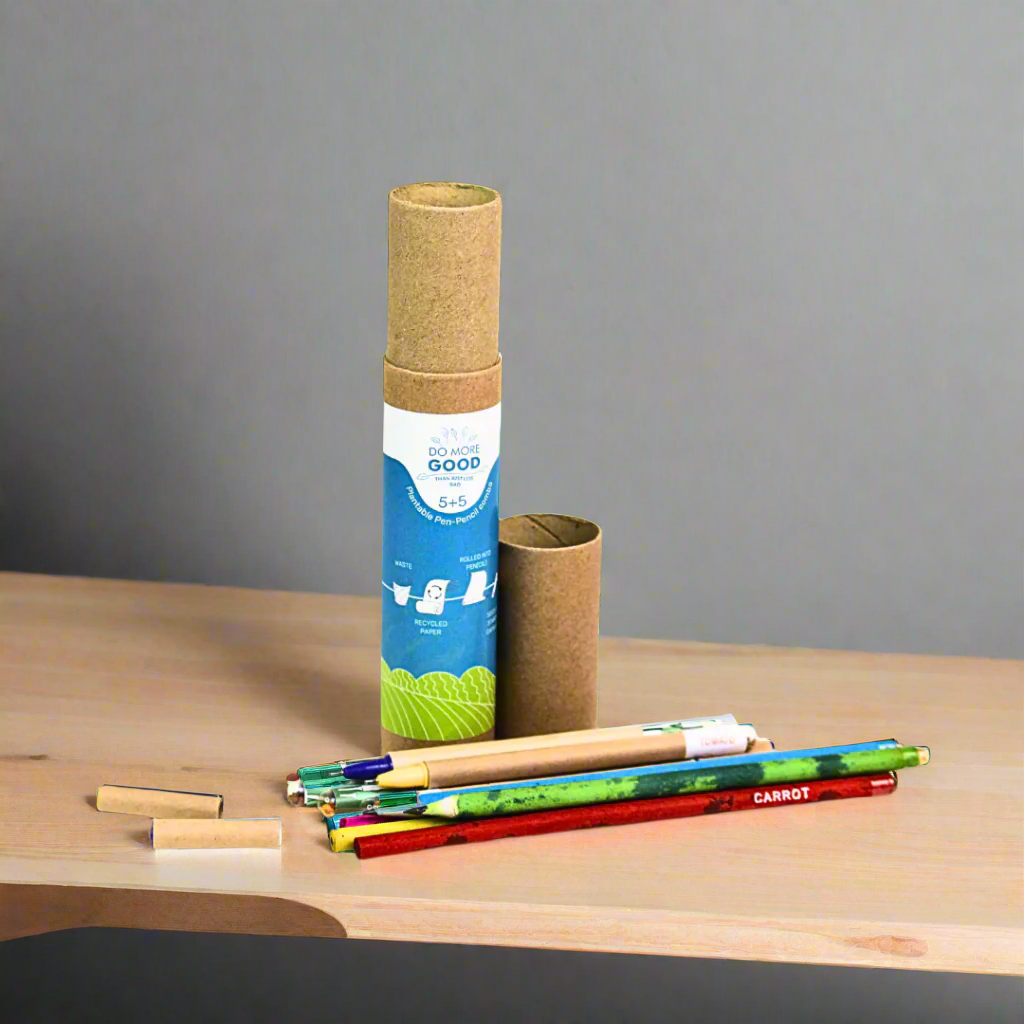 Plantable Seed Pen and Pencil Combo | Seeds | Birthday Gift | Corporate Gift | Eco Friendly | Book My Gift