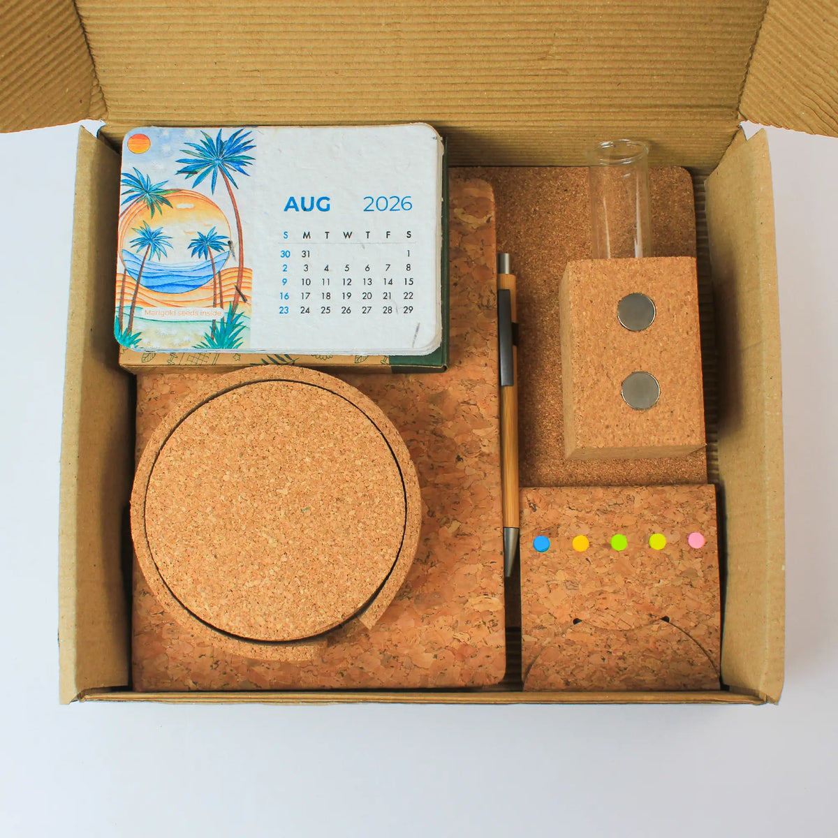 Eco - Cork Desk Gift Box
