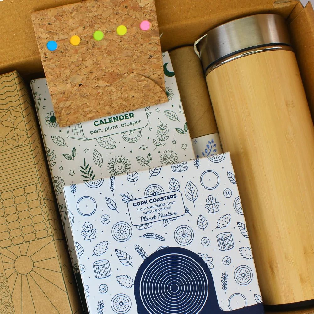 Eco - Forest Bottle Desk Gift Box