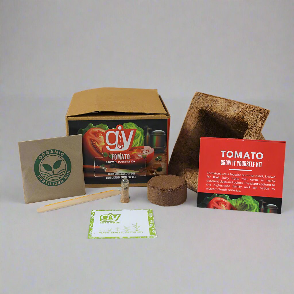 Grow Solo Square Cocopot | Eco Friendly | Seeds and Organic Fertilizer | Birthday Gift | Book My Gift |