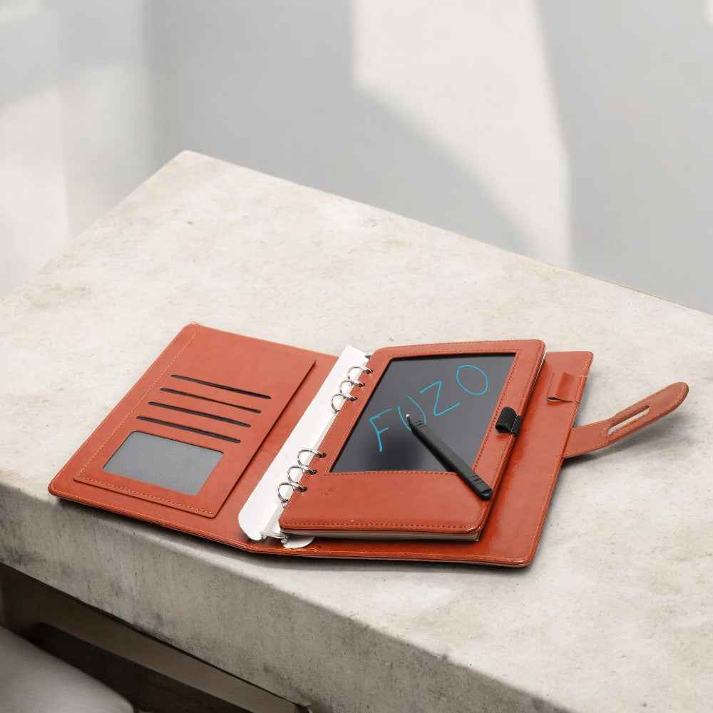 Islate | Versatile Organizer | Documents Holder + LCD Slate + Pen Loop + LCD Writing Tab | Diary | Corporate Gift | Book My Gift