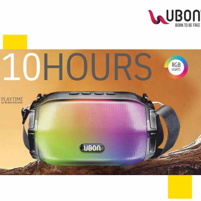 Portable Bluetooth Ubon Mini Speaker Bluetooth Speaker Ubon 826