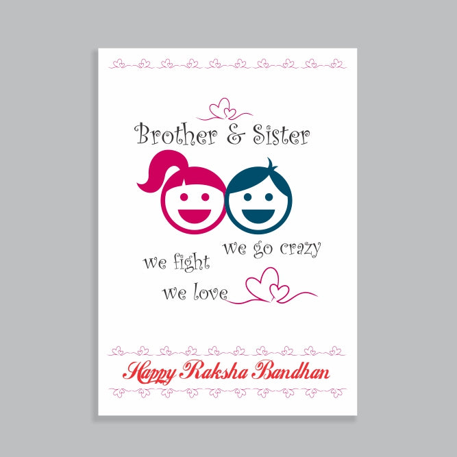 Brother and Sister Rakhi Combo | Sister Brother Mug | Combo Gift for Sibling | Combo Gift for Brother | Rakshabandhan Gift for Sister | Rakhi Gift for Brother
