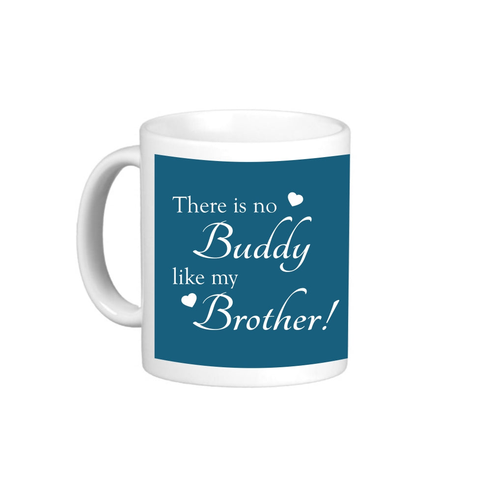 Brother Rakhi Combo | No Buddy brother Mug | Combo Gift for Brother | Gift for Brother | Gift set for Brother | Rakshabandhan Gift for Brother | Rakhi Gift for Brother