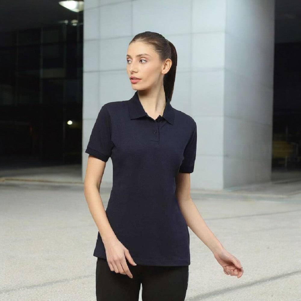 Hummel Kelci Women Polo T-shirts | Fabric - Cotton + Polyester | Collard T-Shirt | Corporate Gift | Book My Gift