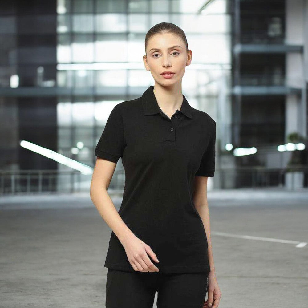 Hummel Kelci Women Polo T-shirts | Fabric - Cotton + Polyester | Collard T-Shirt | Corporate Gift | Book My Gift