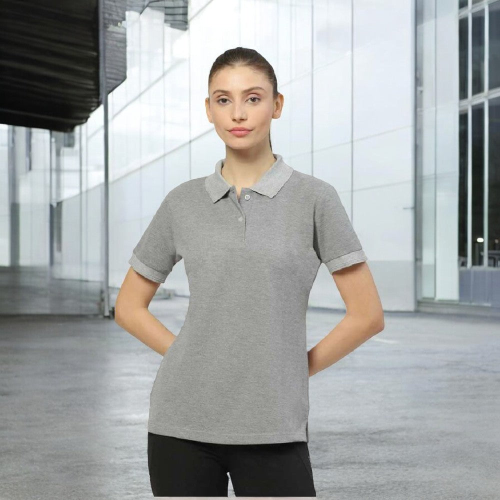 Hummel Kelci Women Polo T-shirts | Fabric - Cotton + Polyester | Collard T-Shirt | Corporate Gift | Book My Gift
