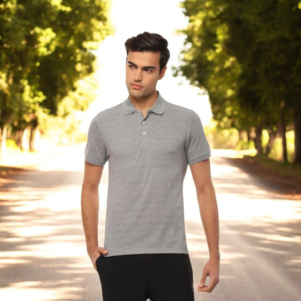 Hummel Polo T-shirts | Cotton Polyester Collared  T-Shirt | 220 GSM | Corporate Gift | Book My Gift