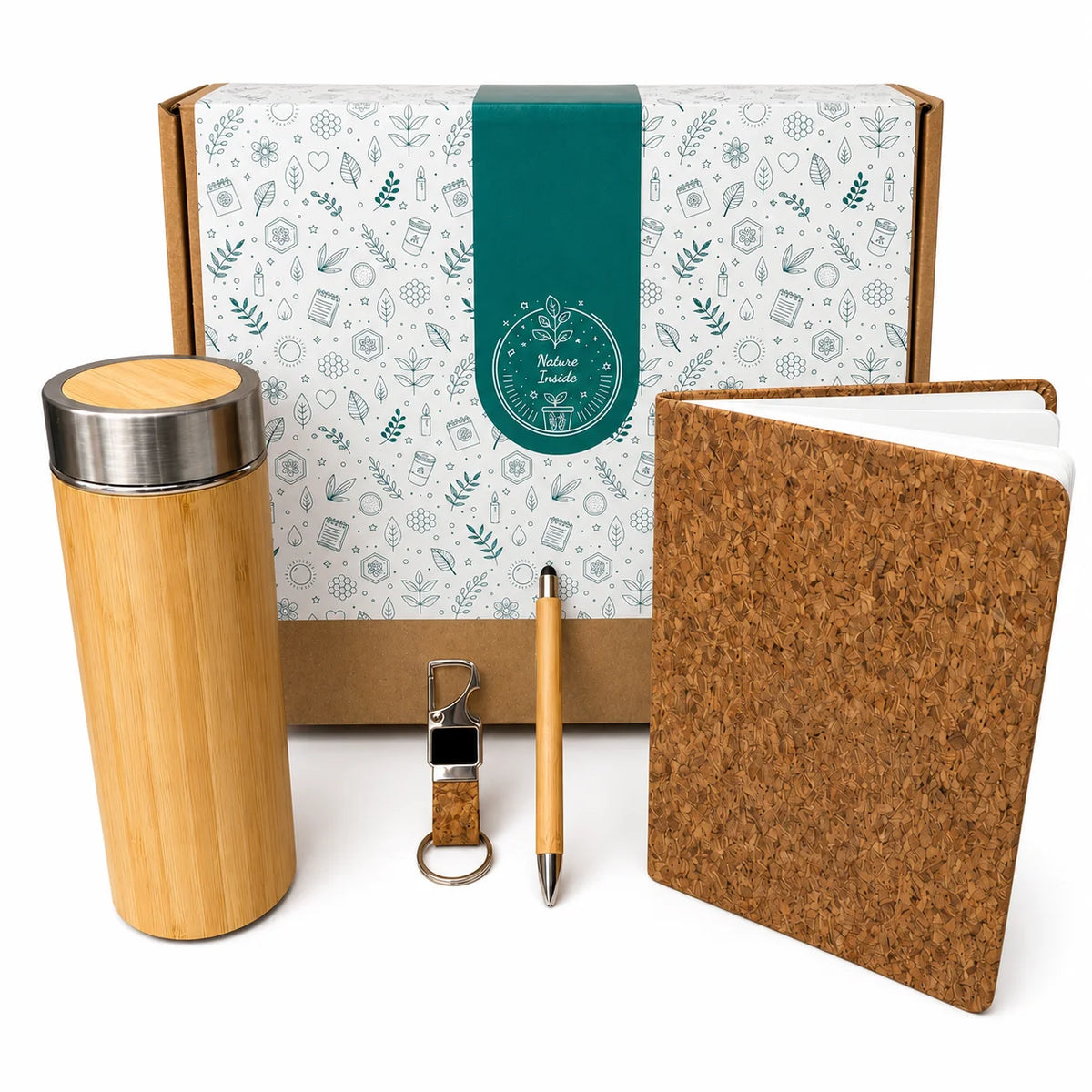 Eco - Bamboo & Cork Desk Gift Box