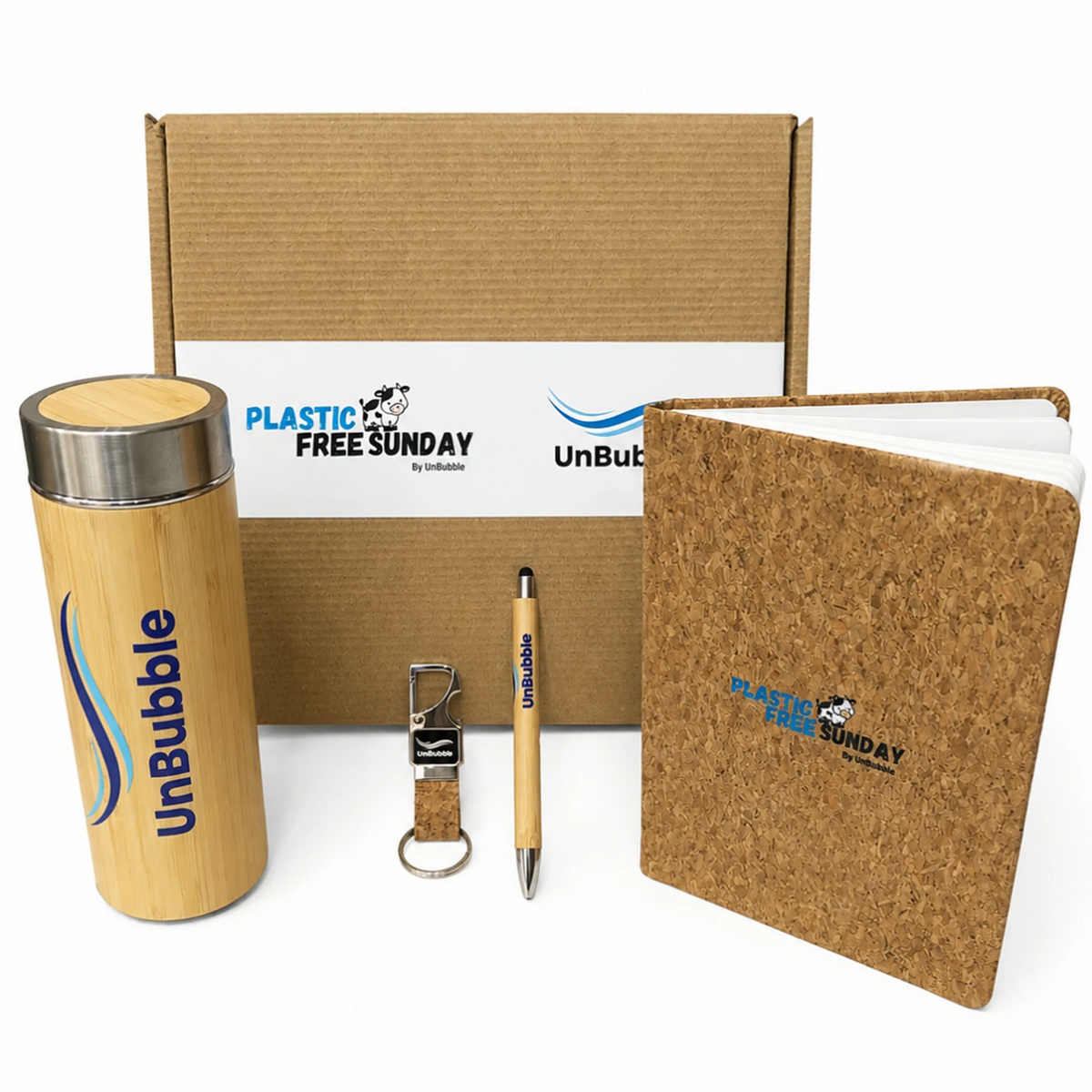 Eco - Bamboo & Cork Desk Gift Box