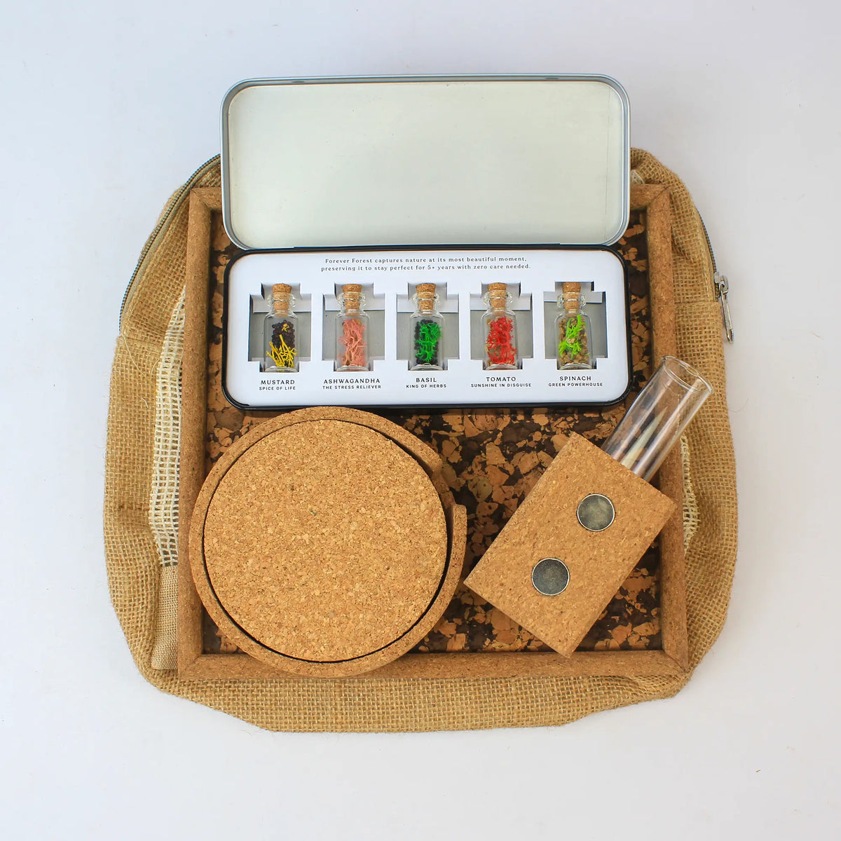 Eco - Cork Tray Desk Gift Bag