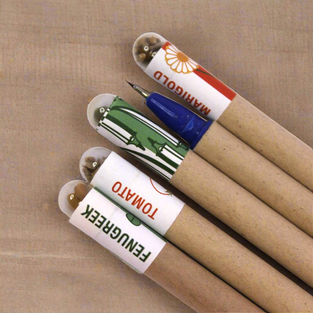 Eco Seed Pen Set | 5 Pc. Set | Seeds Pen | Eco Friendly | Gifting  | Book My Gift