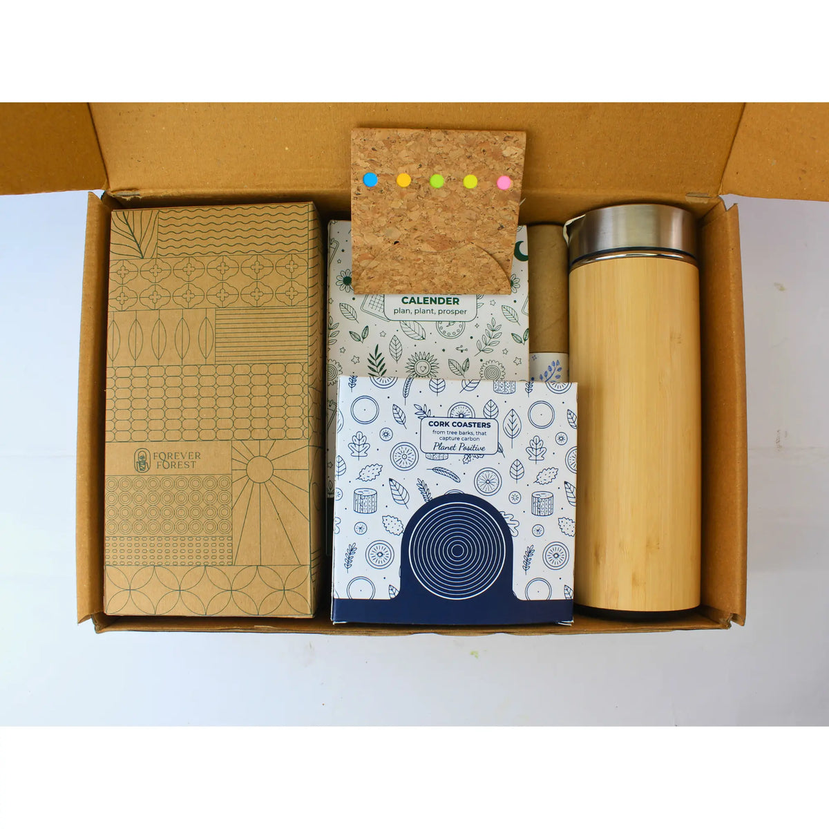 Eco - Forest Bottle Desk Gift Box