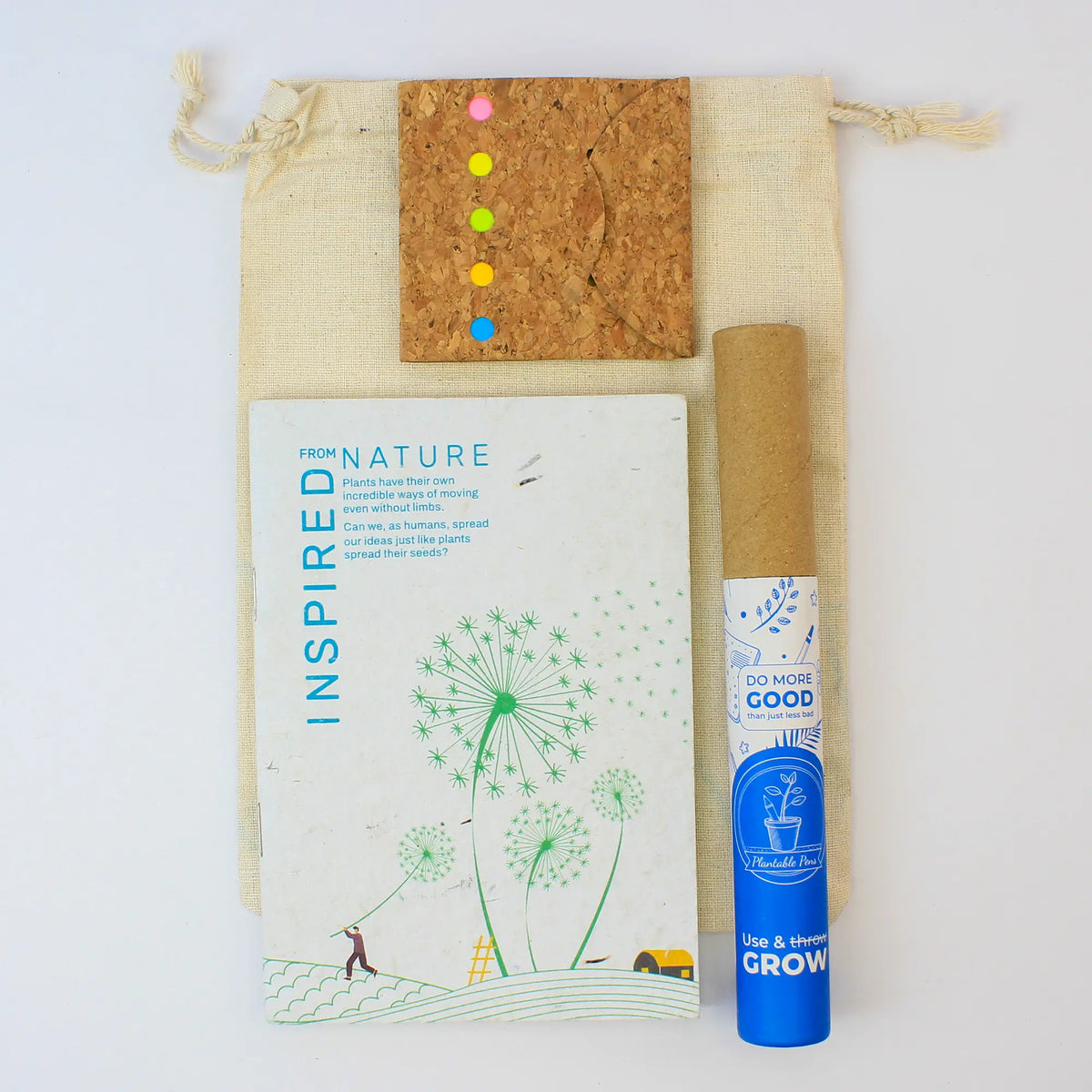 Eco - Plantable Cork Desk Starter Kit