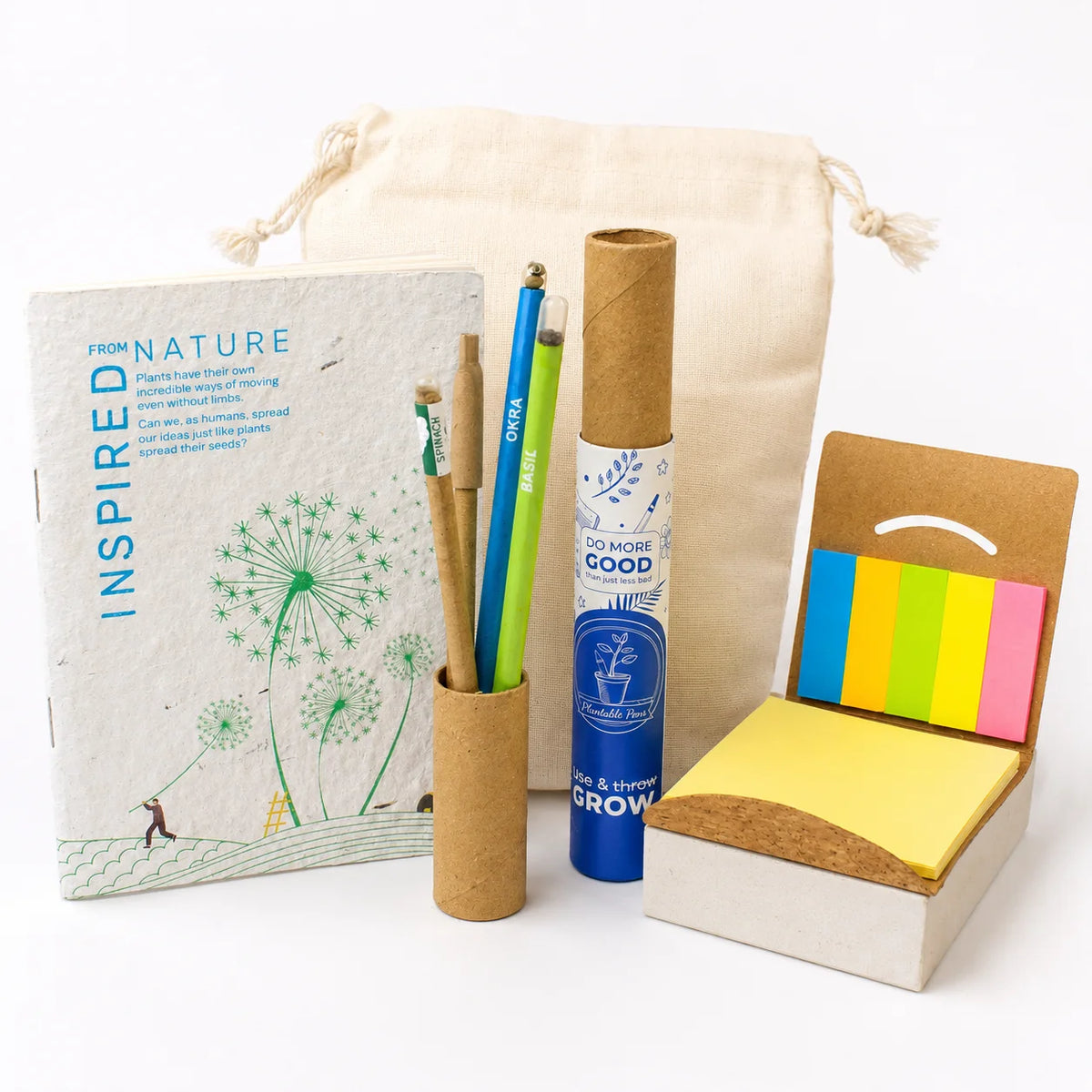 Eco - Plantable Cork Desk Starter Kit