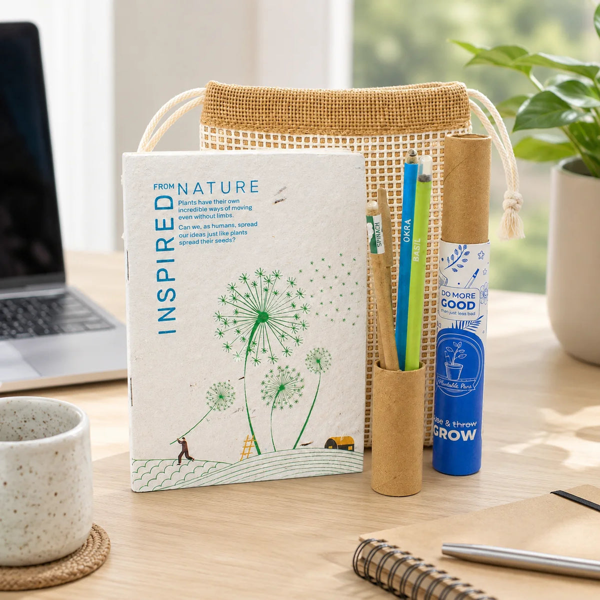 Eco - Plantable Jute Starter Kit