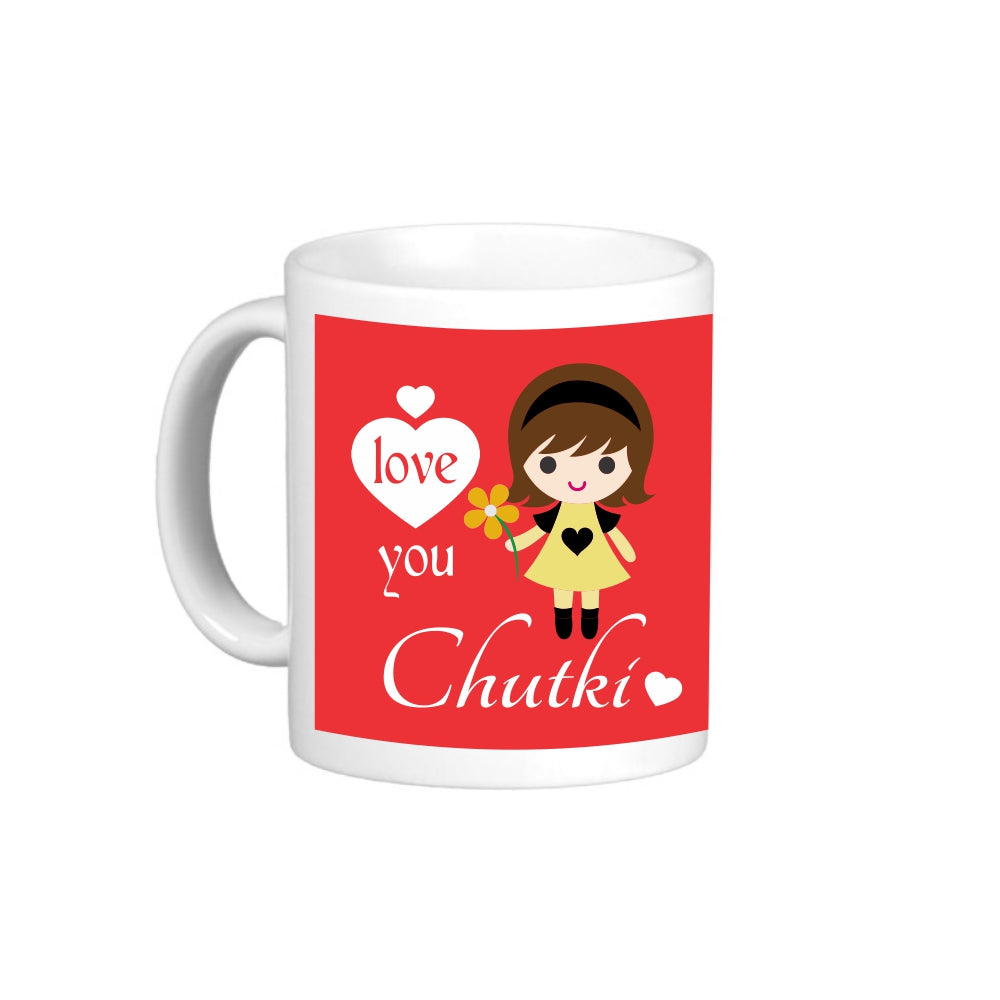 Chutki Sister Rakhi Combo |  Meri Pyari Behan Mug | Combo Gift for Sis | Gift for Sister | Combo Gift for Behen | Rakshabandhan Gift for Sister | Rakhi Gift for Sister